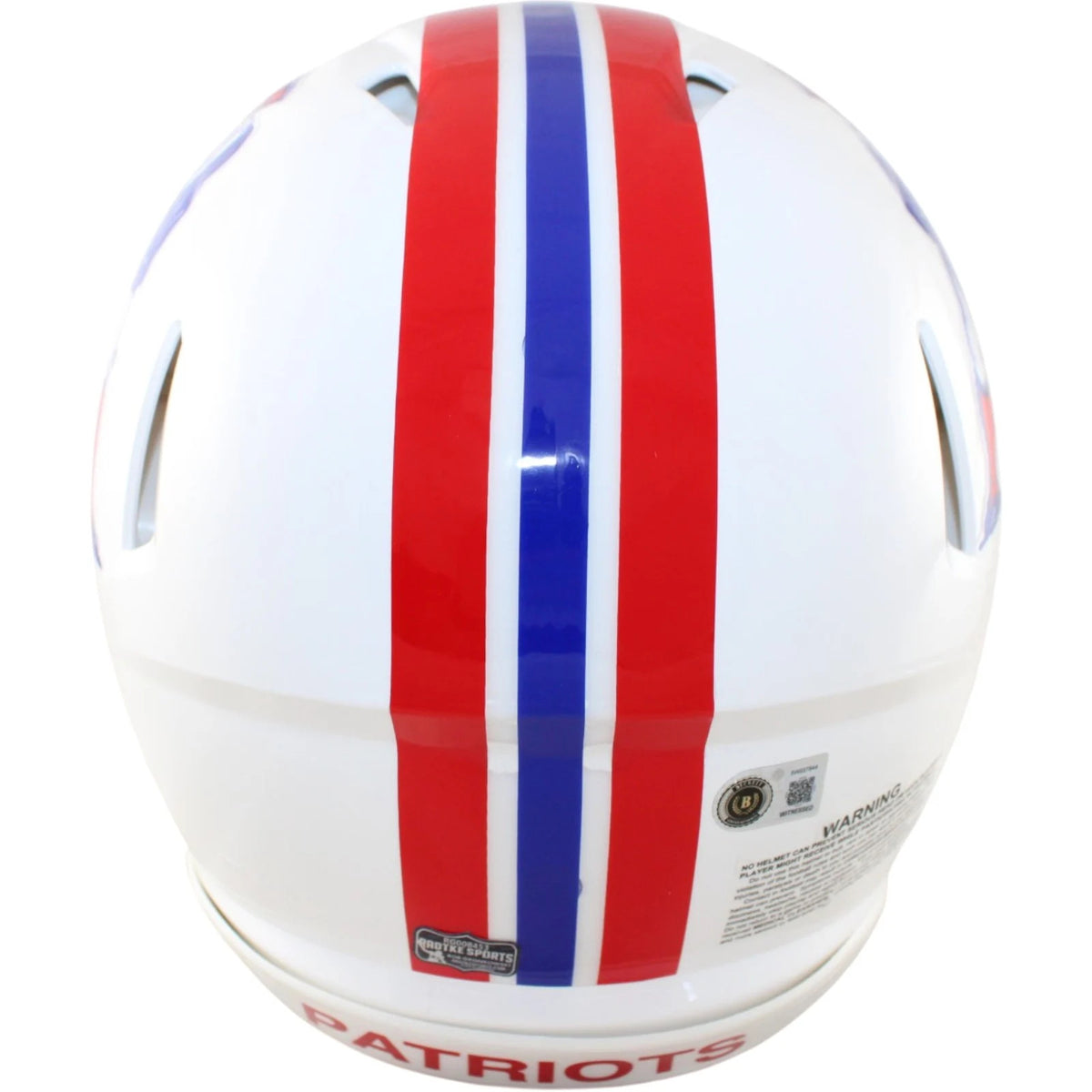Rob Gronkowski Autographed New England Patriots Authentic Throwback Helmet
