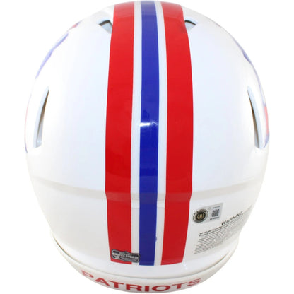 Rob Gronkowski Autographed New England Patriots Authentic Throwback Helmet