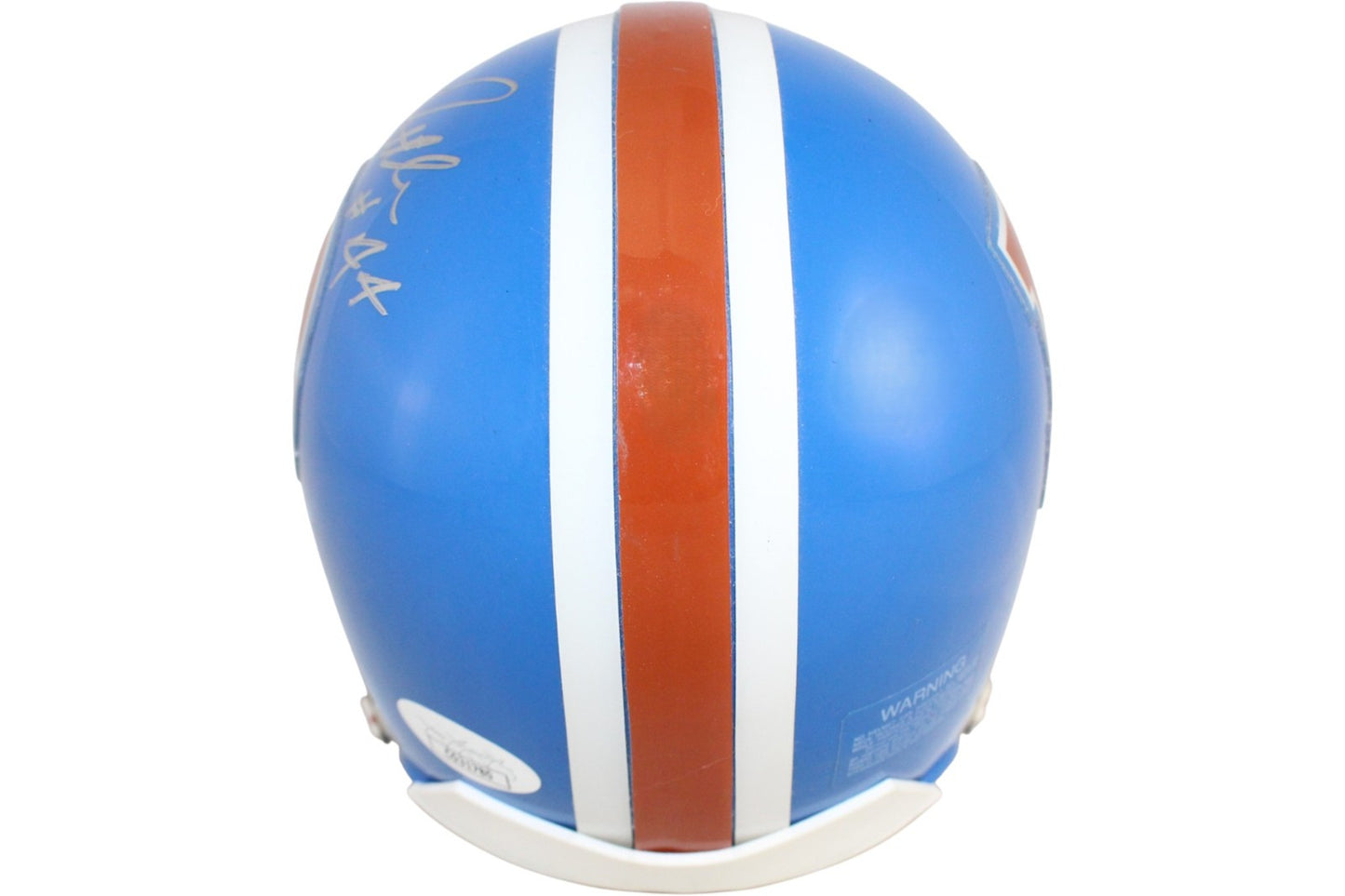 Floyd Little Signed Denver Broncos Throwback Mini Helmet (VSR4)