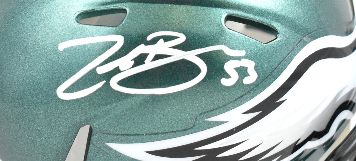 Zack Baun Signed Philadelphia Eagles Speed Mini Helmet