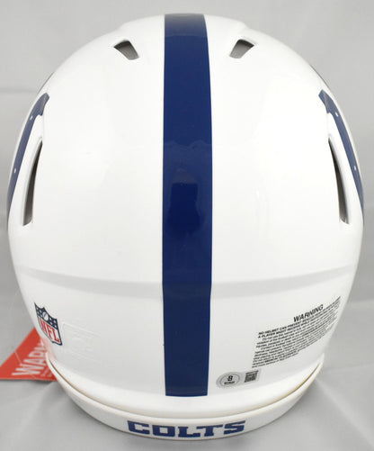 Edgerrin James Signed Indianapolis Colts Full Size Speed Authentic Helmet