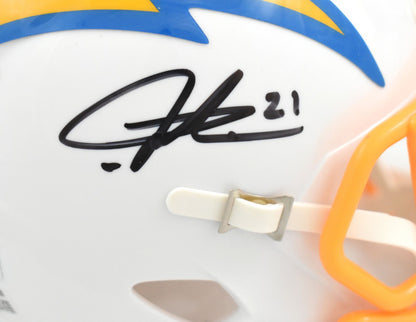 LaDainian Tomlinson Autographed San Diego Chargers Speed Mini Helmet