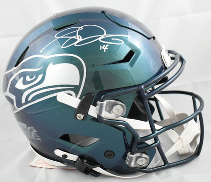 Sam Darnold Autographed Seattle Seahawks Full Size Rivalries SpeedFlex Helmet