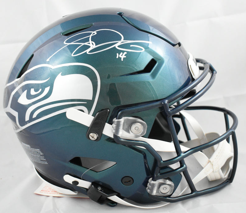 Sam Darnold Autographed Seattle Seahawks Full Size Rivalries SpeedFlex Helmet