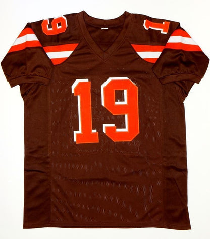 Corey Coleman Signed Brown Custom Jersey