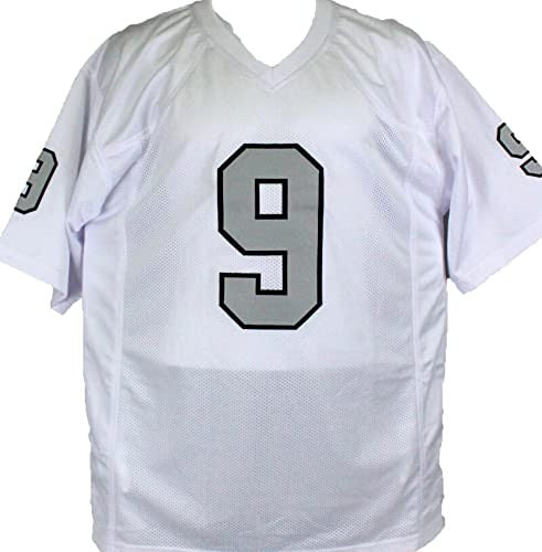 Shane Lechler Autographed White Custom Football Jersey