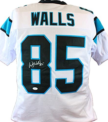 Wesley Walls Autographed White Custom Football Jersey