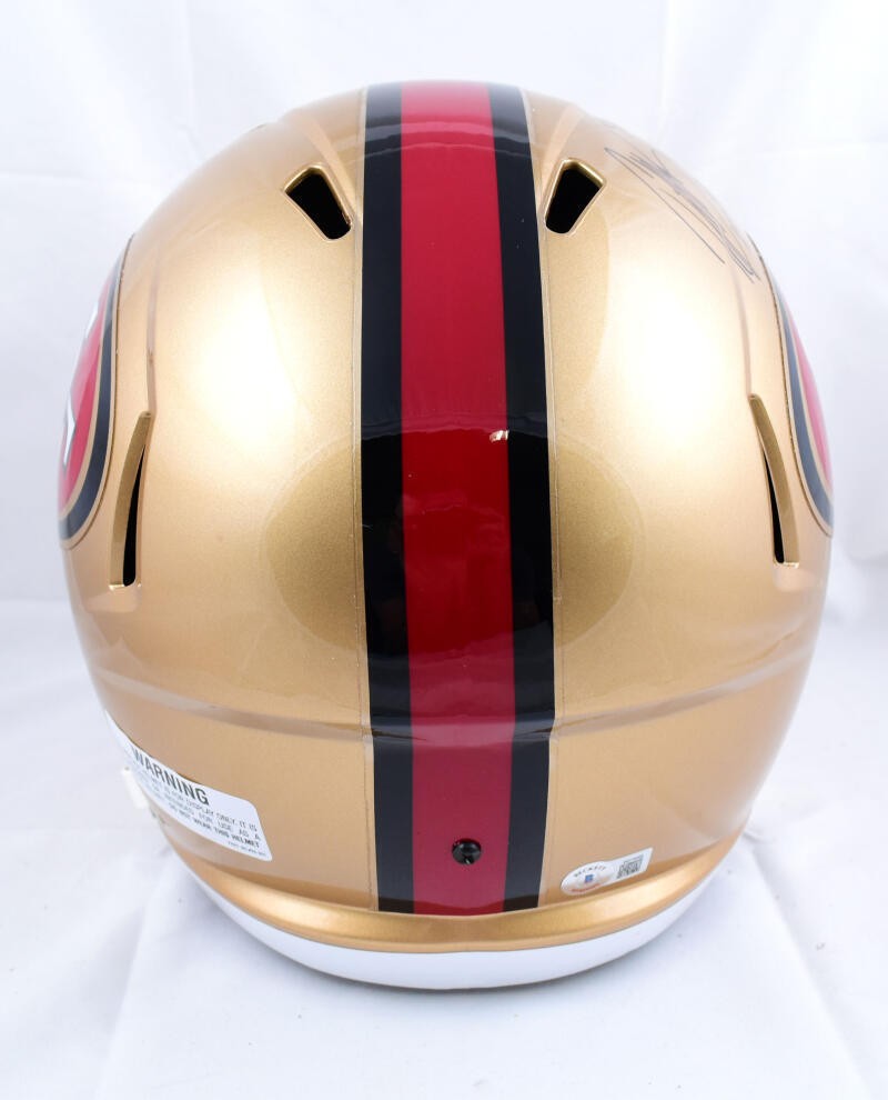 Patrick Willis Signed San Francisco 49ers Full Size Helmet DPOY Inscription