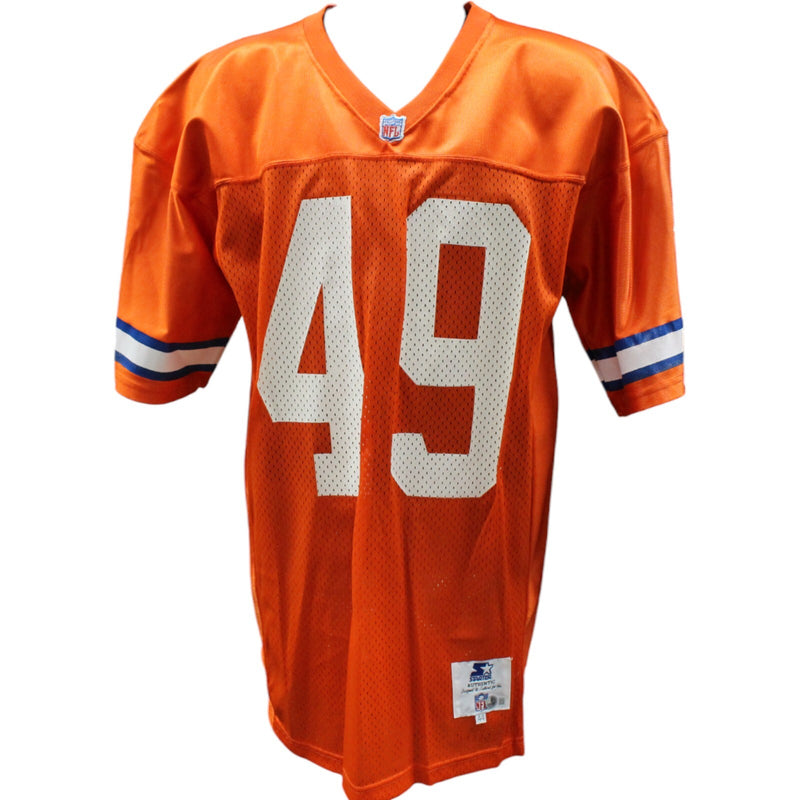 Dennis Smith Signed Denver Broncos Authentic Starter Jersey (Size 44)