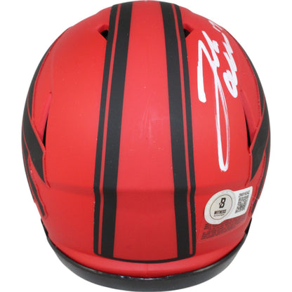 Josh Allen Buffalo Bills Autographed Rave Mini Helmet