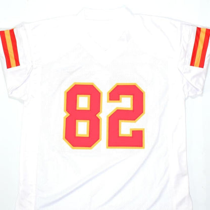 Dante Hall Signed Kansas City Chiefs White Custom Jersey