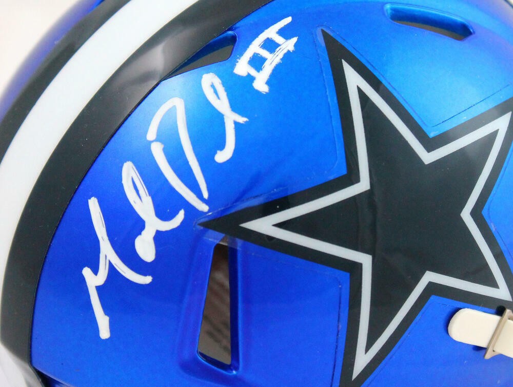 Marion Barber Signed Dallas Cowboys Flash Speed Mini Helmet