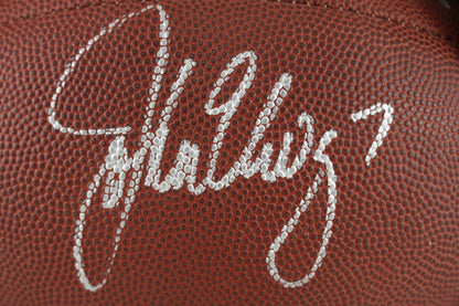 John Elway Signed Denver Broncos Wilson eXtreme Grip Football