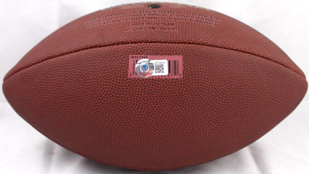 Adrian Peterson Autographed Minnesota Vikings Wilson Super Grip Football