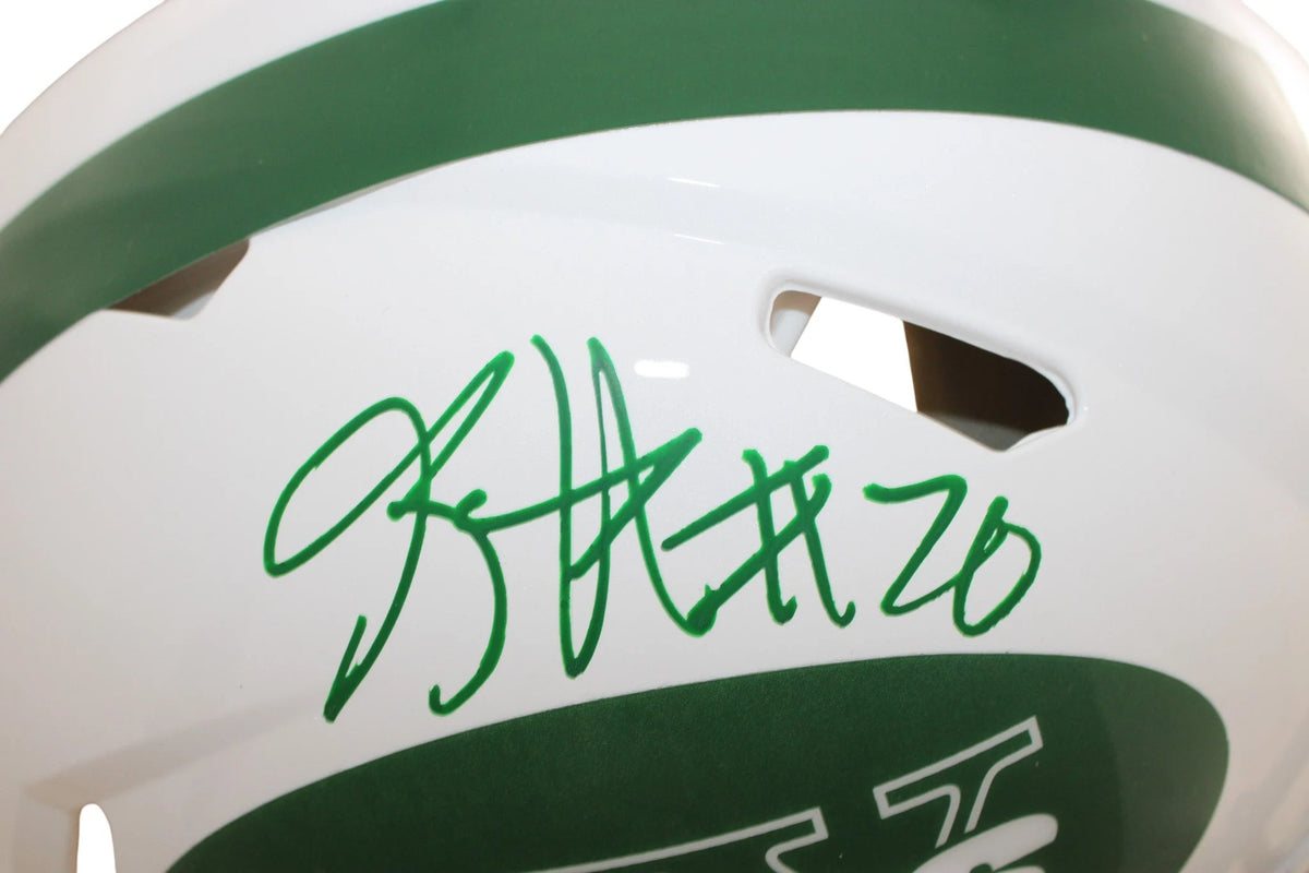 Breece Hall Autographed New York Jets 2024 ALT 2 Authentic Helmet