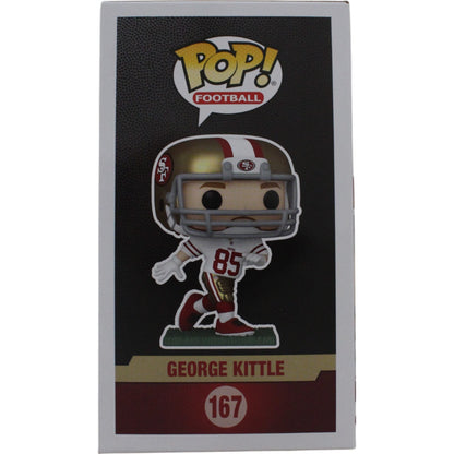 George Kittle Autographed San Francisco 49ers Funko Pop #167