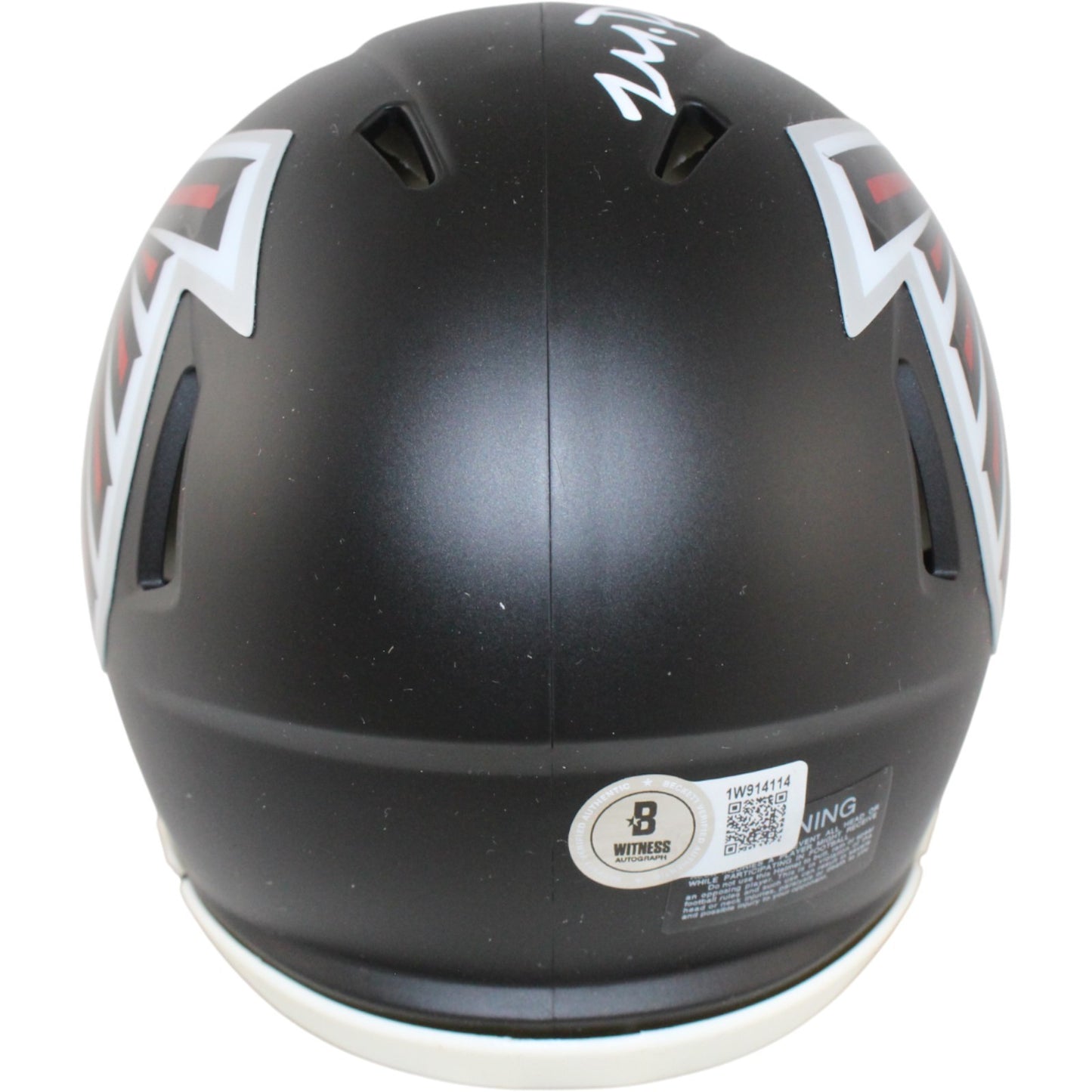 Michael Penix Jr. Signed Atlanta Falcons Mini Helmet Beckett BAS