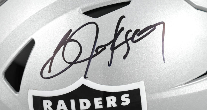 Bo Jackson Signed Las Vegas Raiders Riddell SpeedFlex Authentic Helmet