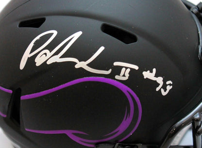 Patrick Jones Autographed Minnesota Vikings Eclipse Speed Mini Helmet
