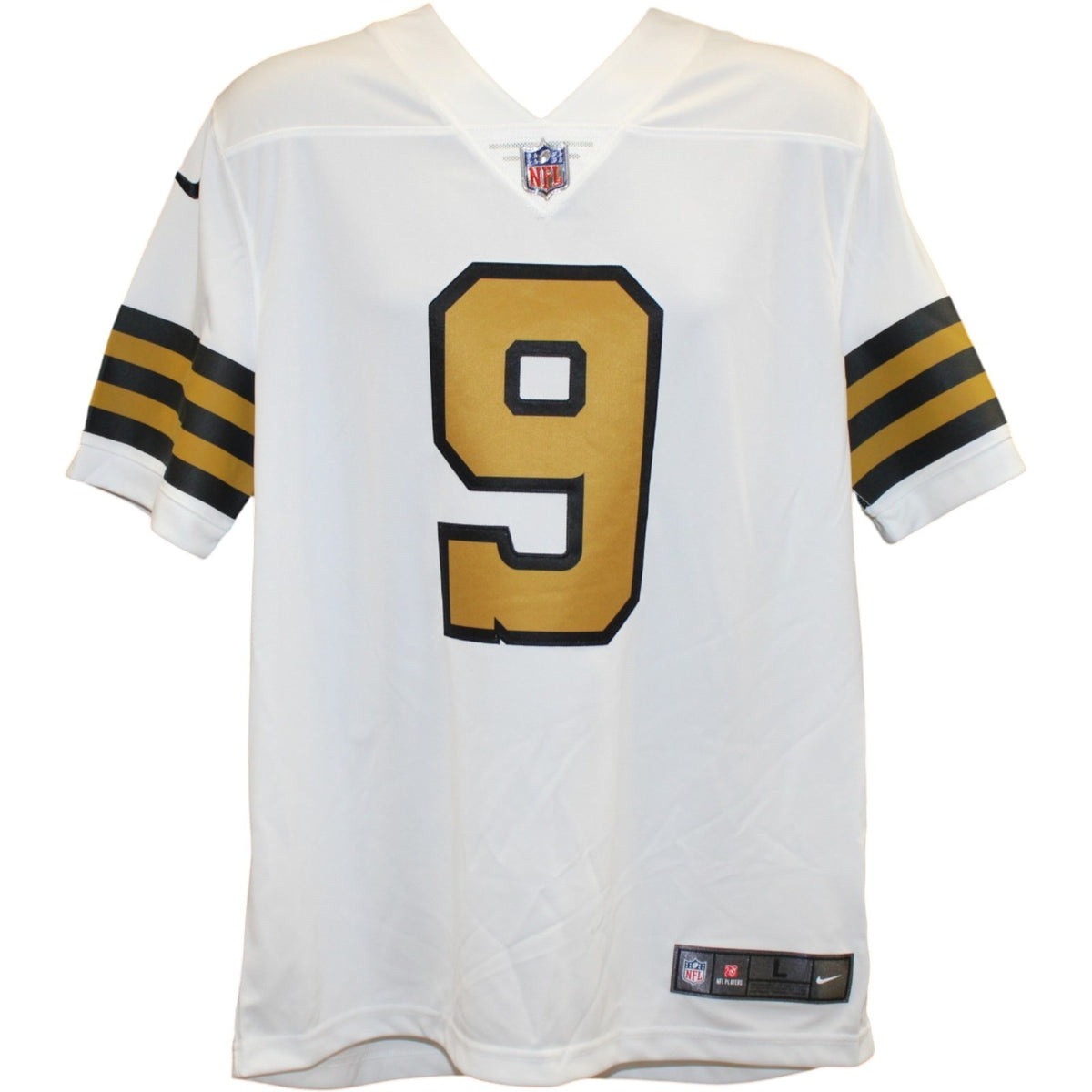 Drew Brees Autographed New Orleans Saints White Nike Jersey
