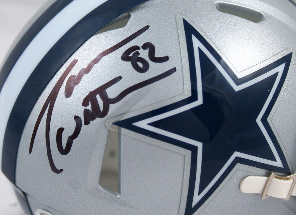 Jason Witten Signed Dallas Cowboys Speed Mini Helmet (Black)