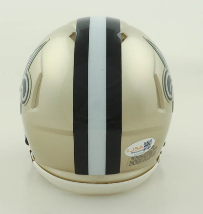 Jeremy Shockey Signed New Orleans Saints Mini Helmet