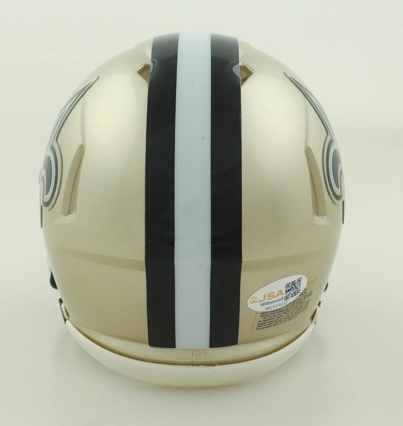 Jeremy Shockey Signed New Orleans Saints Mini Helmet