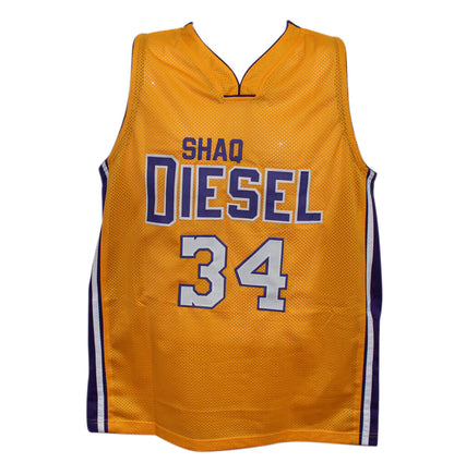 Shaquille O'Neal Autographed Yellow Custom Pro Style Jersey