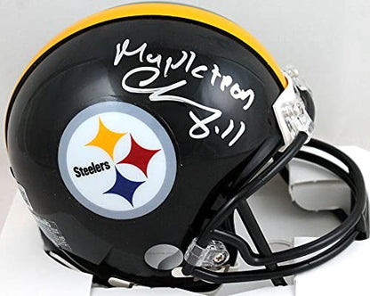 Chase Claypool Signed Pittsburgh Steelers Mini Helmet "Mapletron" Inscription