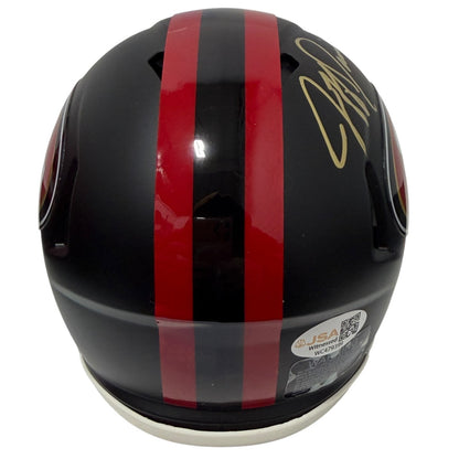 Jeff Garcia San Francisco 49ers Signed Rivalries Mini Helmet JSA