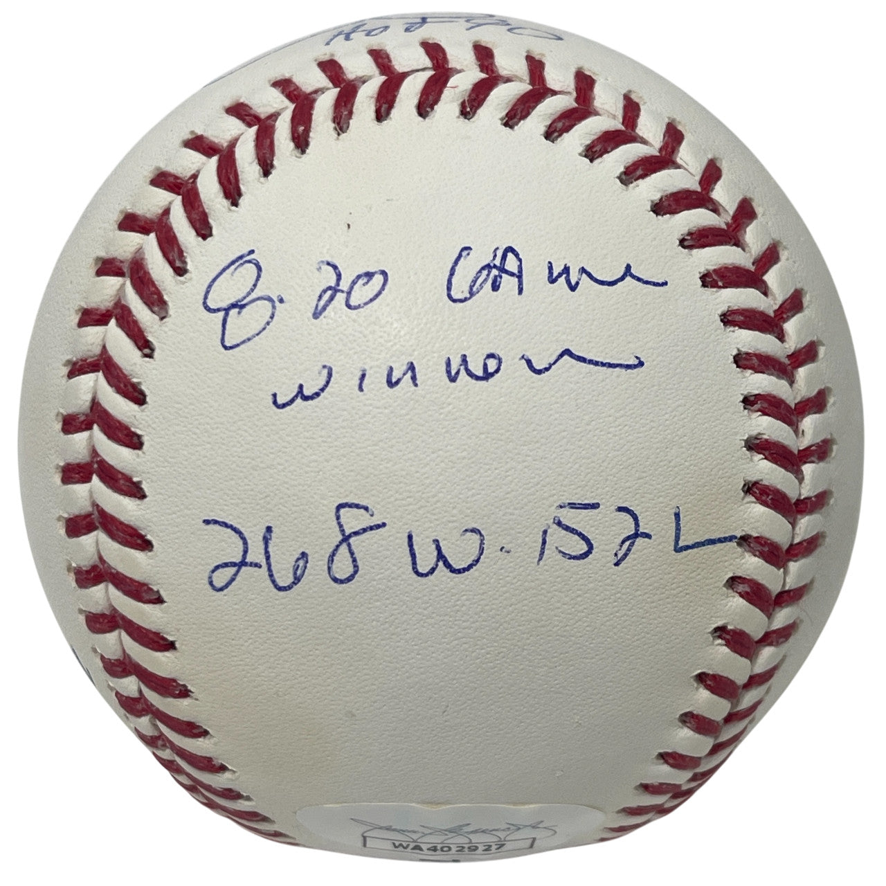 Jim Palmer Signed Baltimore Orioles ROMLB Baseball (9 Inscriptions) JSA COA
