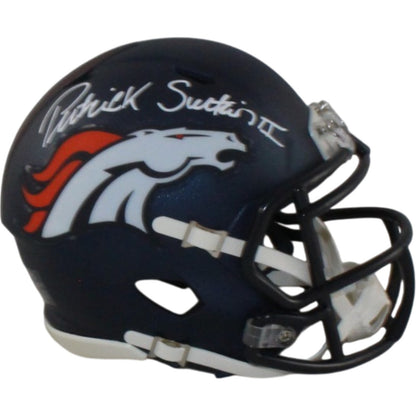 Patrick Surtain Signed Denver Broncos Mini Helmet
