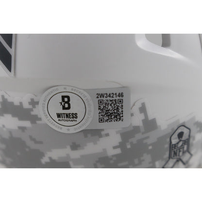 Lawrence Taylor Signed New York Giants 2024 Salute to Service Mini Helmet