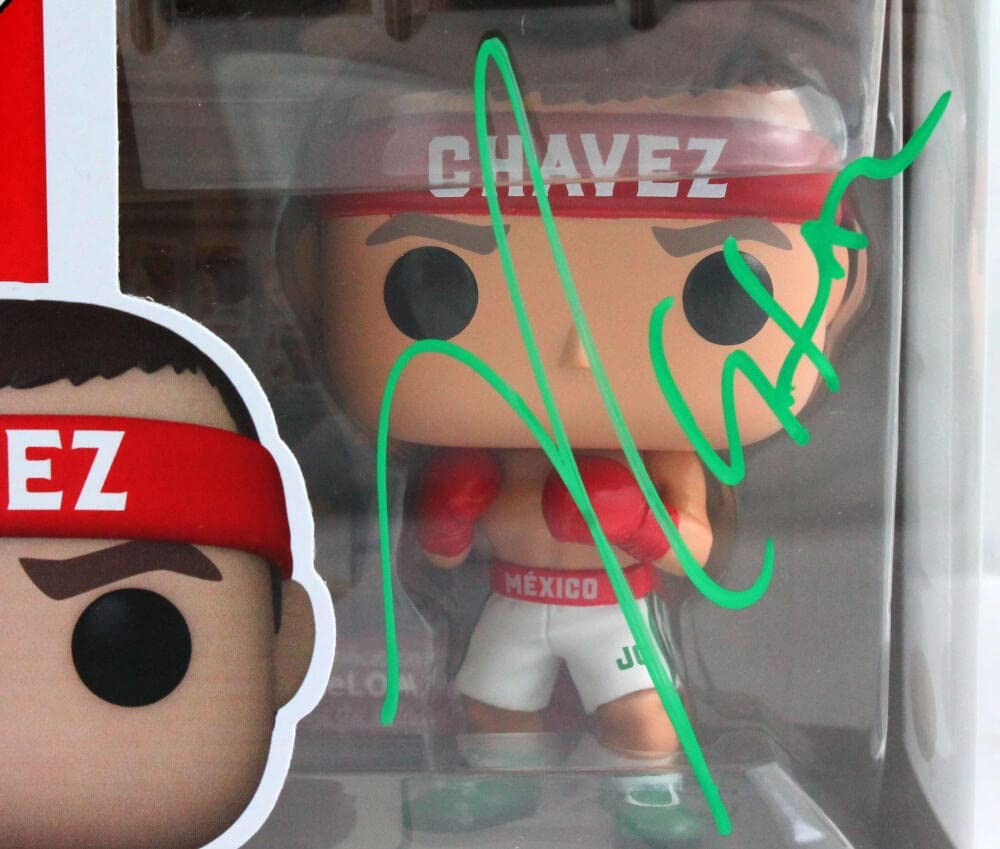 Julio Cesar Chavez Signed Funko Pop Figurine #03