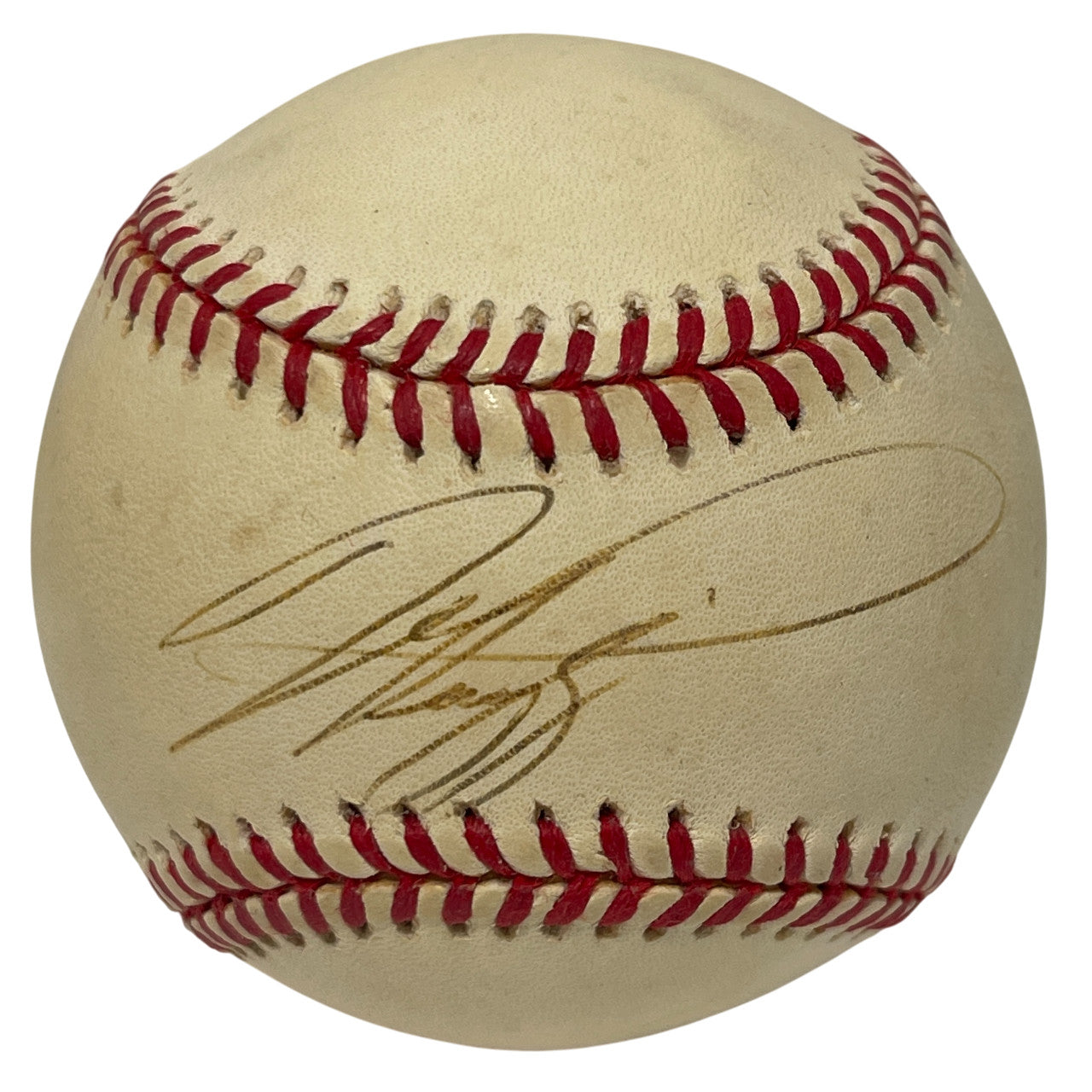 Mike Piazza Signed New York Mets Rawlings National League Baseball (JSA)