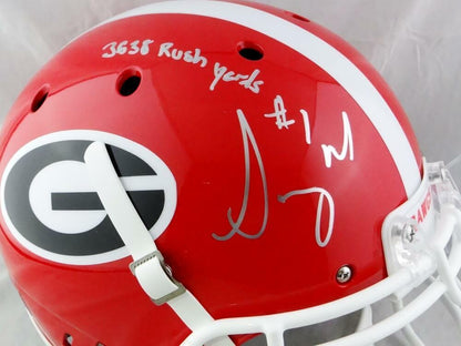 Sony Michel Autographed Georgia Bulldogs Full Size Authentic Helmet