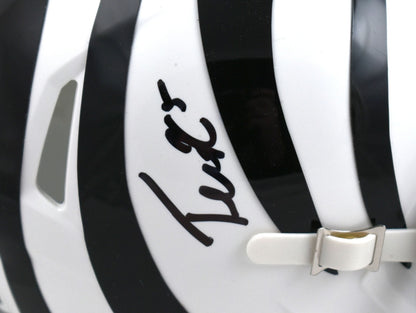 Tee Higgins Signed Cincinnati Bengals 2022 Alternate Mini Helmet