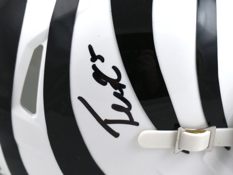 Tee Higgins Signed Cincinnati Bengals 2022 Alternate Mini Helmet