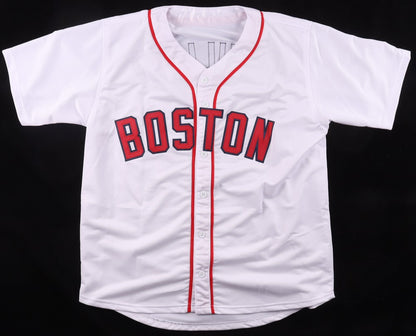 Curt Schilling Signed Boston Red Sox White Custom Jersey