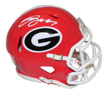 Quay Walker Autographed Georgia Bulldogs Speed Mini Helmet