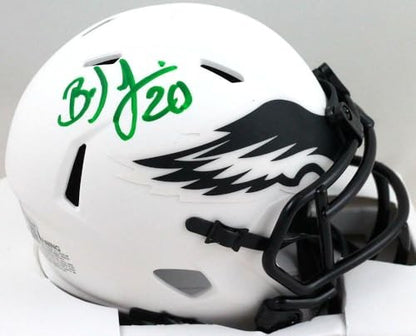 Brian Dawkins Signed Philadelphia Eagles Lunar Speed Mini Helmet