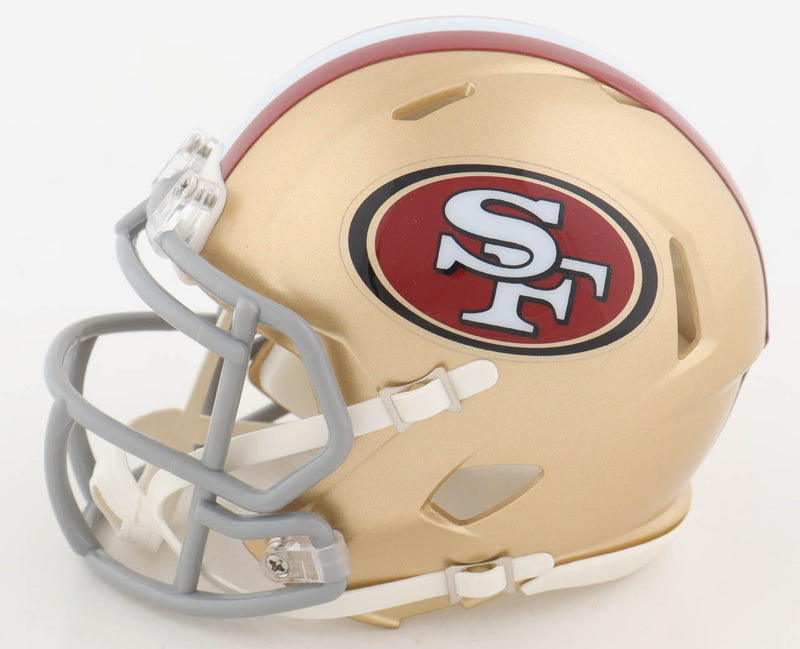 Garrison Hearst Autographed San Francisco 49ers Riddell Mini Helmet