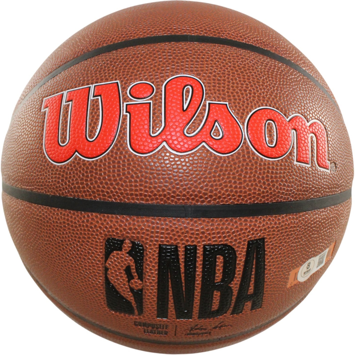 Dominique Wilkins Autographed Atlanta Hawks Wilson Logo Basketball
