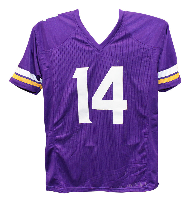 Stefon Diggs Signed Minnesota Vikings Custom Football Jersey