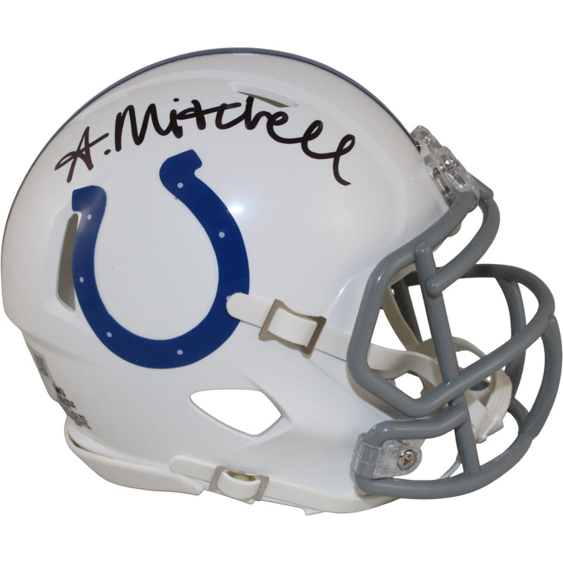 Adonai Mitchell Autographed Indianapolis Colts Mini Helmet
