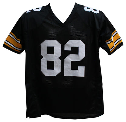 John Stallworth Signed Pittsburgh Steelers Custom Jersey Beckett BAS