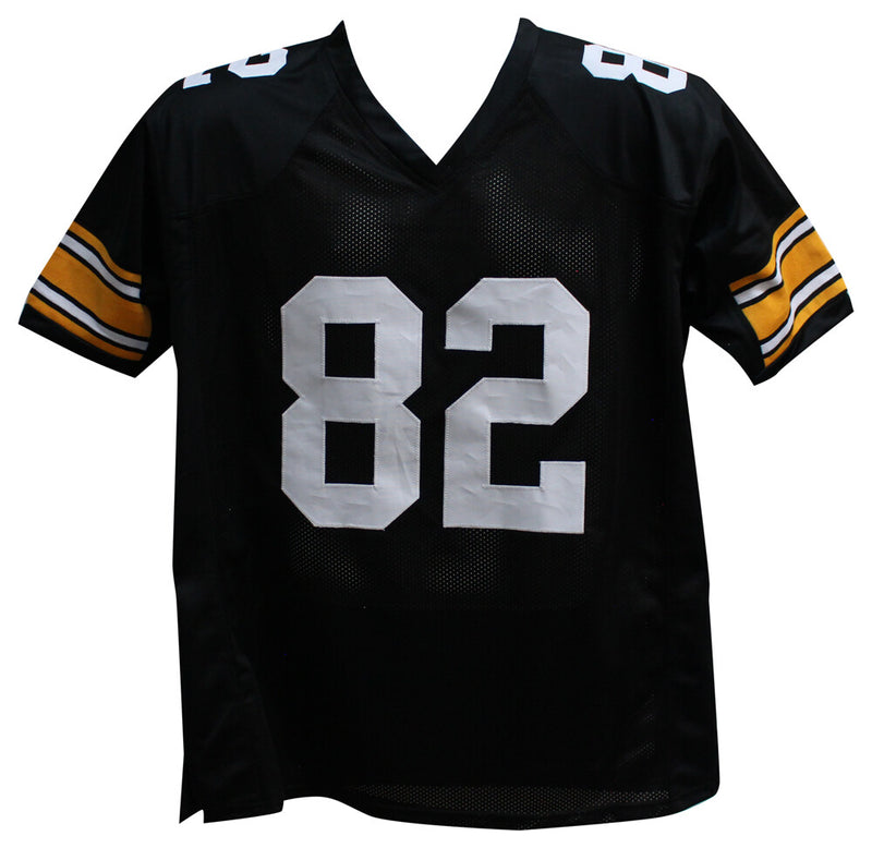 John Stallworth Signed Pittsburgh Steelers Custom Jersey Beckett BAS