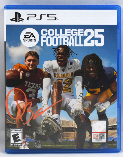 Quinn Ewers Signed Texas Longhorns EA Sports College Football 25 (PS5)