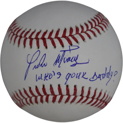 Pedro Martinez Signed Boston Red Sox Baseball "Who's Your Daddy"