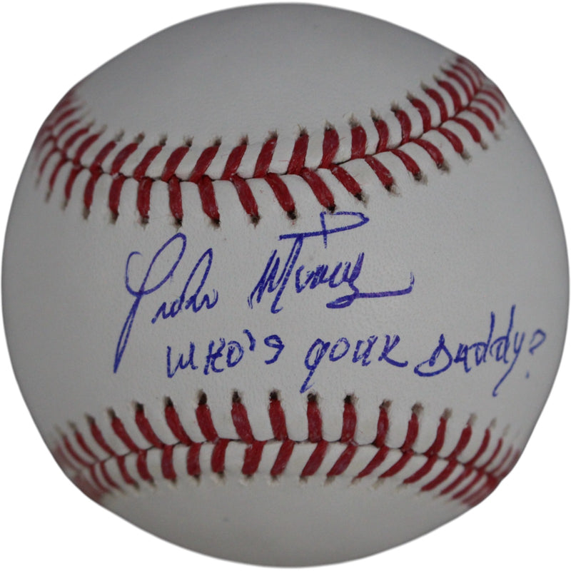Pedro Martinez Signed Boston Red Sox Baseball "Who's Your Daddy"